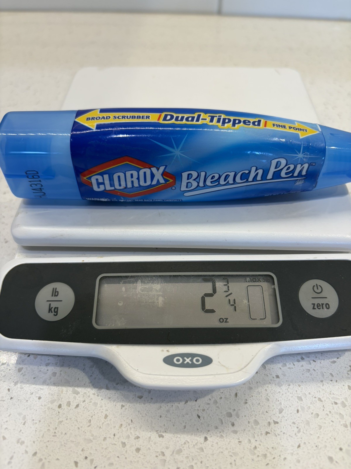 Clorox Bleach Pen Gel Dual Tipped 2 oz Discontinued Fine Point Broad Scrub