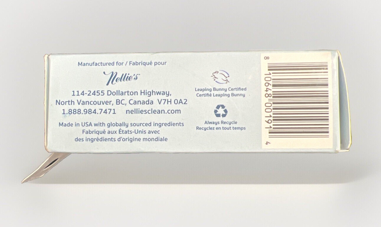 NEW Nellie’s Wow Stick Stain Remover 2.7 oz Leaping Bunny Certified New & Sealed