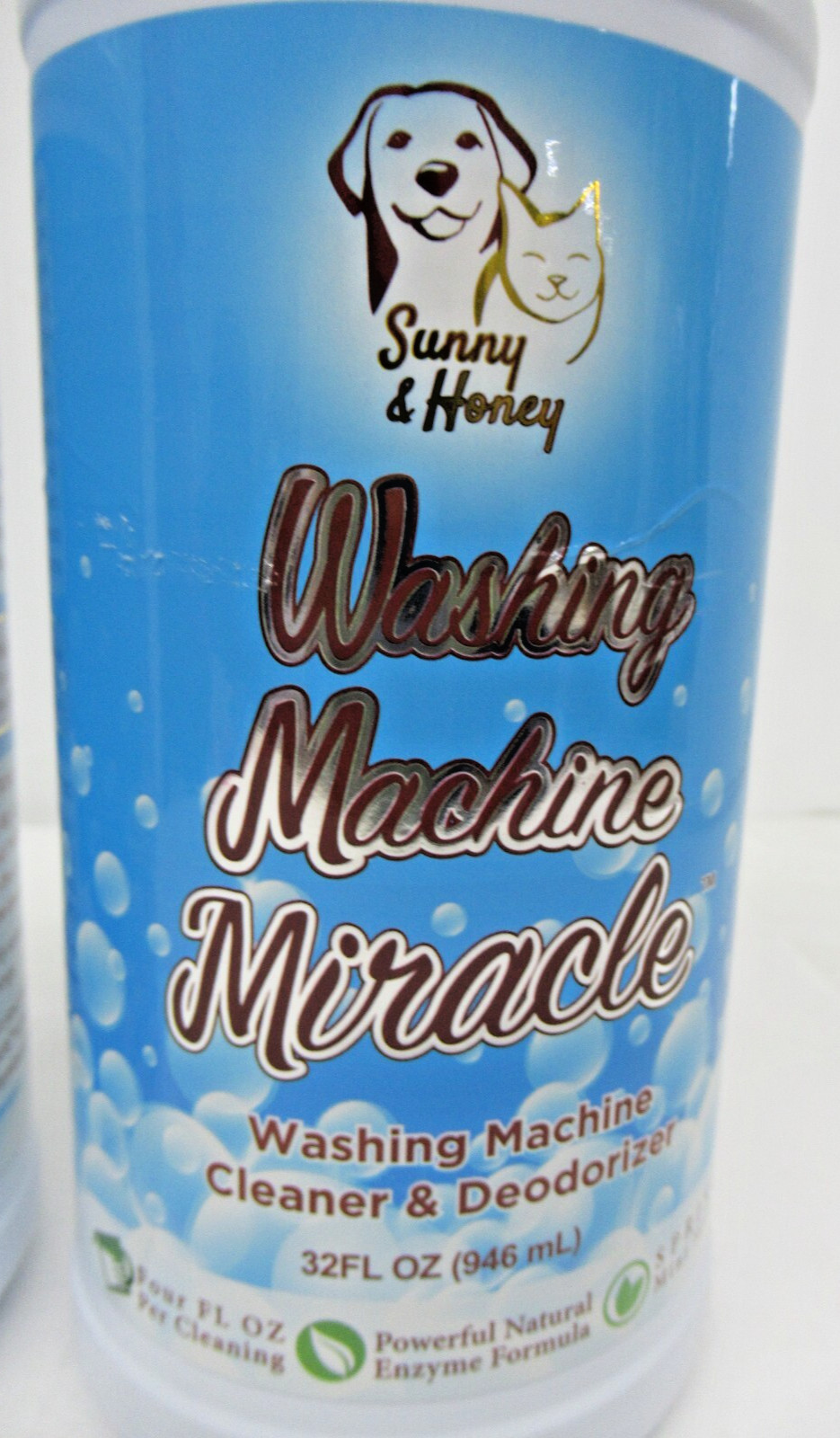 x3 Sunny & Honey Liquid Washing Machine Cleaner & Deodorizer 32 fl oz Each