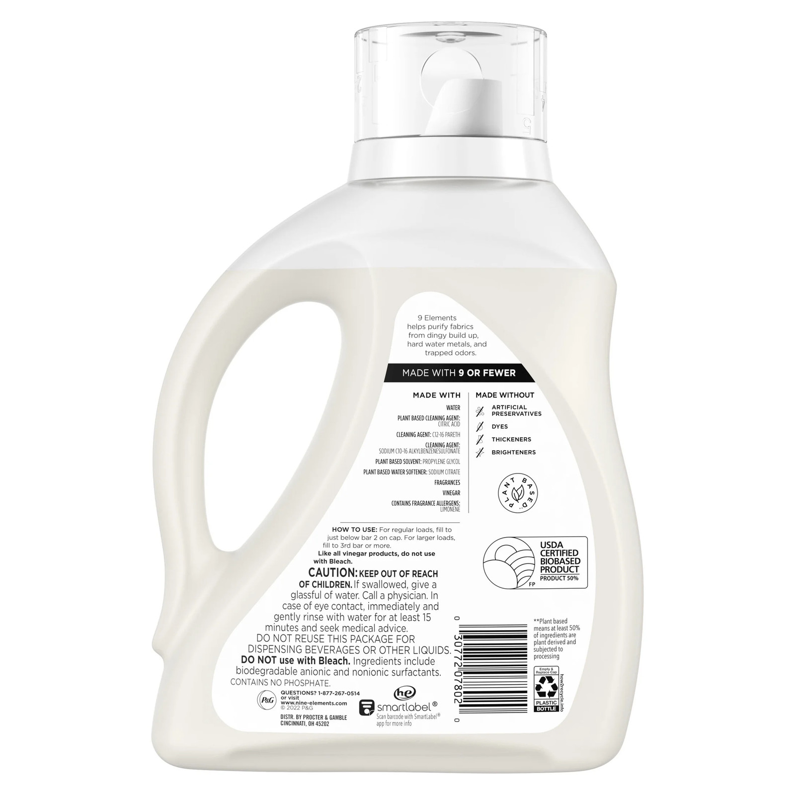 Vinegar Powered, Lavender, Natural Laundry Detergent Liquid