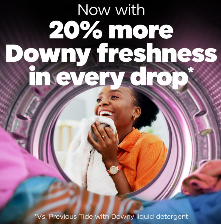 Tide Plus a Boost of Ultra Downy April Fresh Scent 148 fl oz 105 Loads