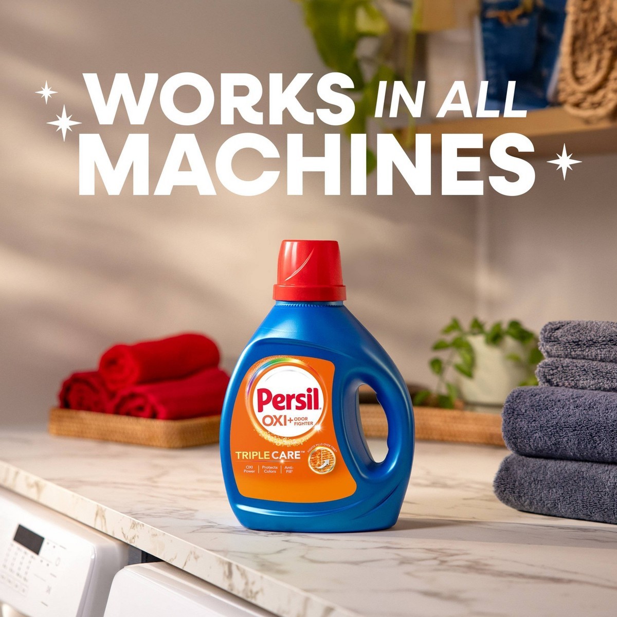 Persil Advanced Oxi + Odor Fighting HE Liquid Laundry Detergent