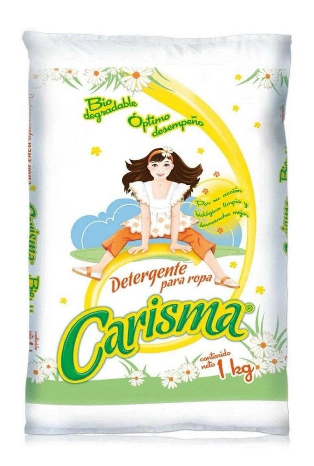 1 Kg CARISMA DETERGENTE PARA LAVAR LAUNDRY DETERGENT FOR CLOTHES & FAB