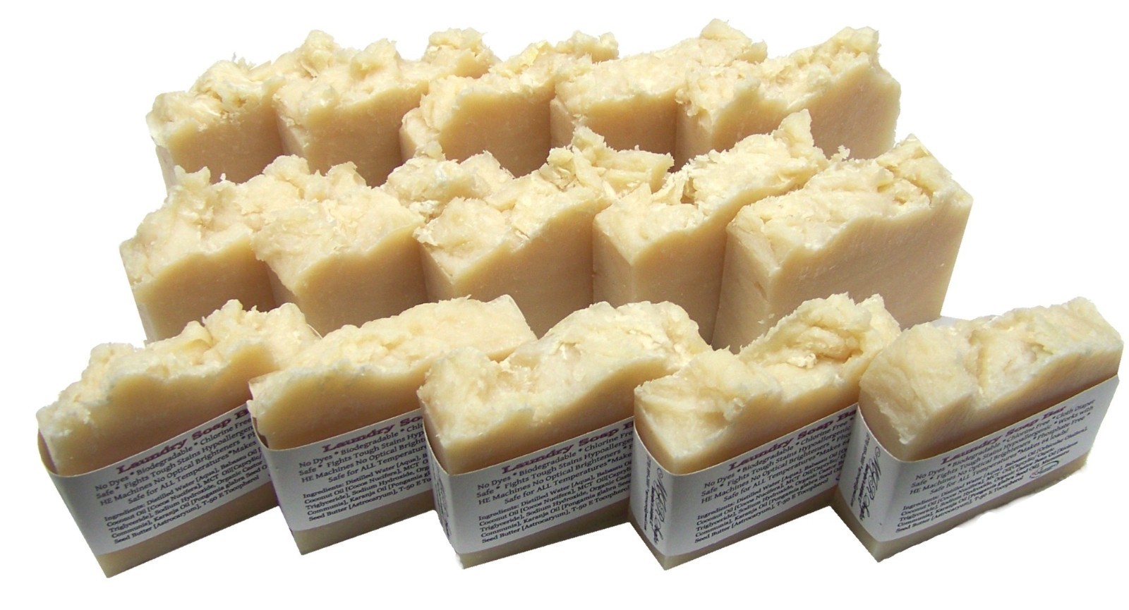 Laundry Bar Soap-For DIY laundry powder-Fantastic on dirt & grease! by MJR Soaps