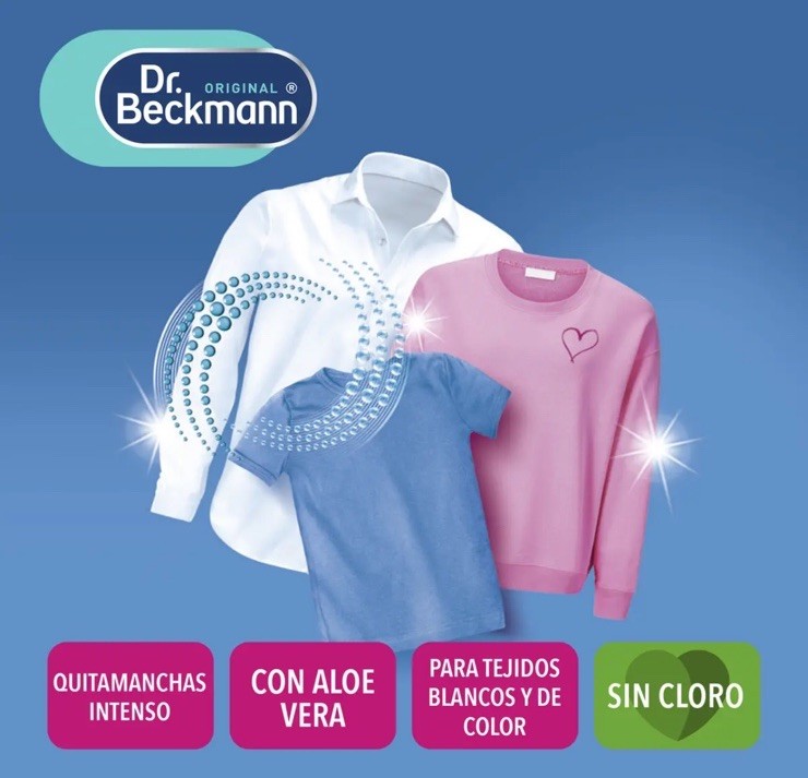10 PACK JABON EN BARRA ROPA DR. BECKMANN LAUNDRY BAR DETERGENTE SOAP