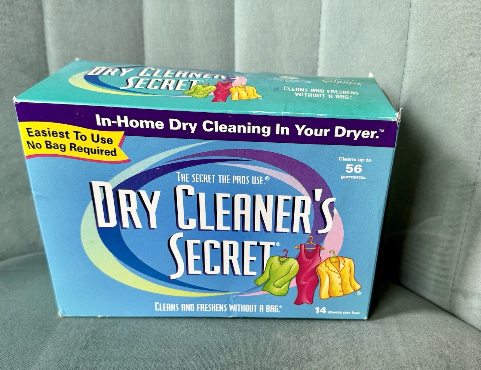 Dry Cleaner’s Secret Dryer-Activated Non-Toxic Dry Cleaning Sheets 10 Pack