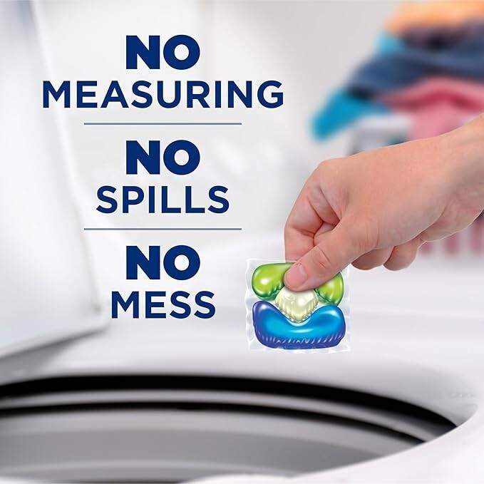 OxiClean 5 in 1 Laundry Detergent Power Pods Pacs Fresh Scent, 42 Count Paks