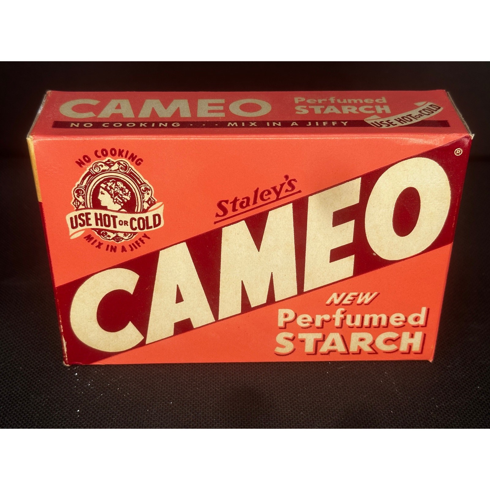 RARE NOS Cameo Powdered Perfumed Starch 12 oz