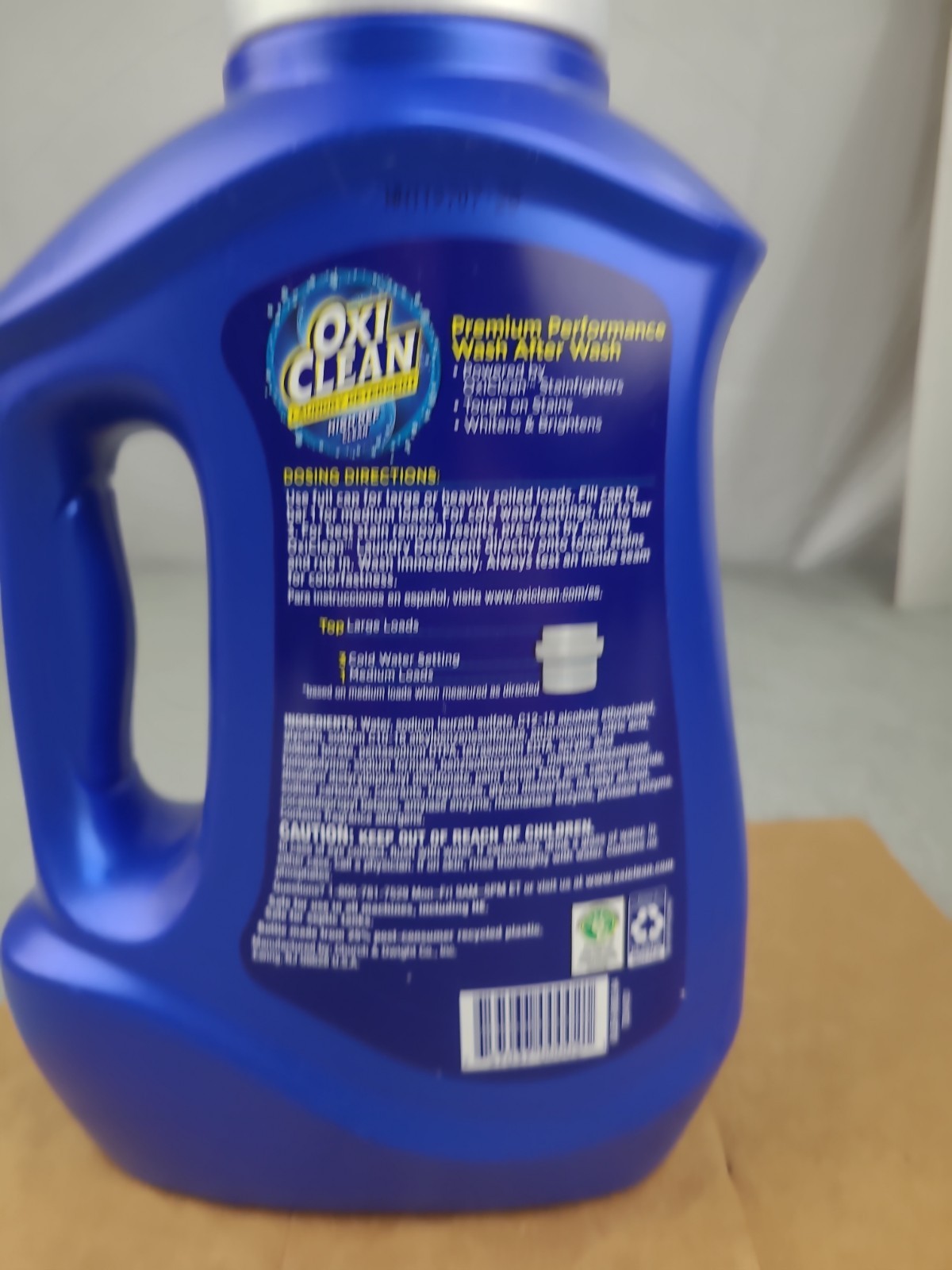 1x OxiClean High Def Sparkling Fresh Liquid Laundry Detergent, 60 oz 40 Loads