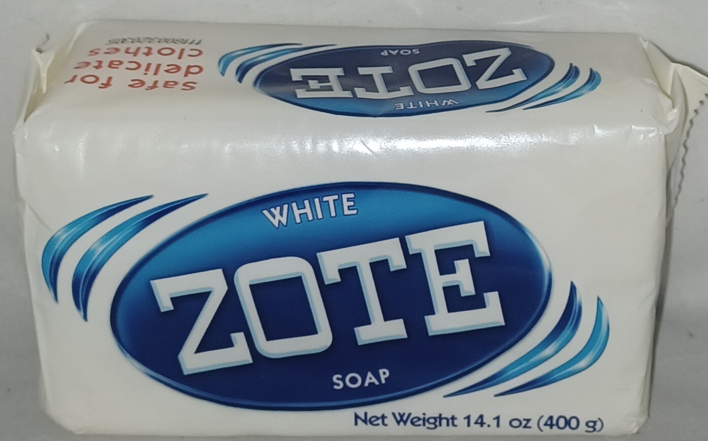 Zote White Bar Laundry Soap 14.1oz ( 400g)