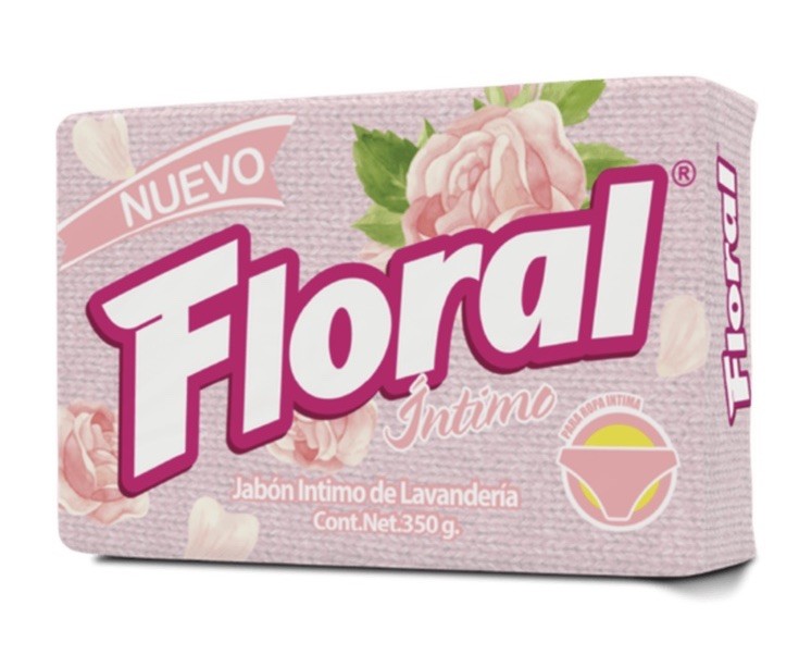 6 Pack FLORAL JABON DE BARRA LAUNDRY BAR SOAP – 6 BARRAS 350g c/u