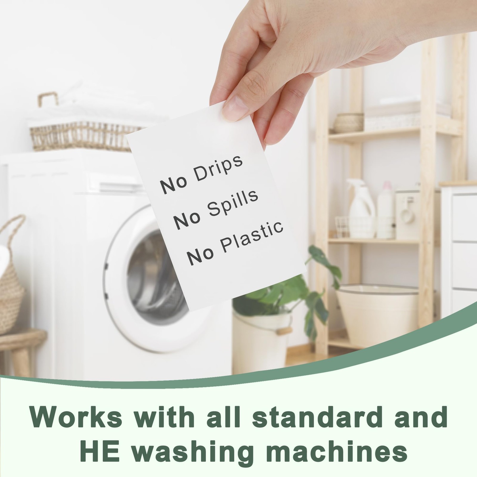 Laundry Detergent Sheets 260 Loads, Fresh Scent, Eco-Friendly Liquidless Soap…