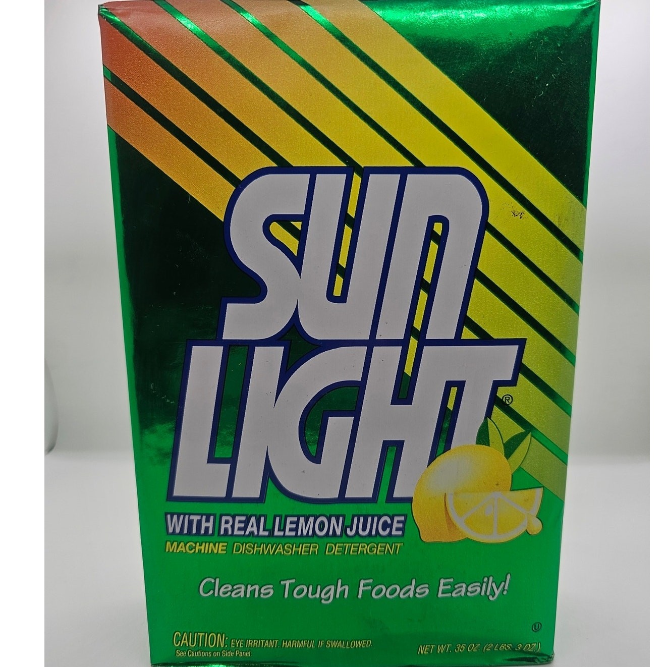 1992 Vintage Sun light Machine Dishwasher Detergent 35 OZ Vintage