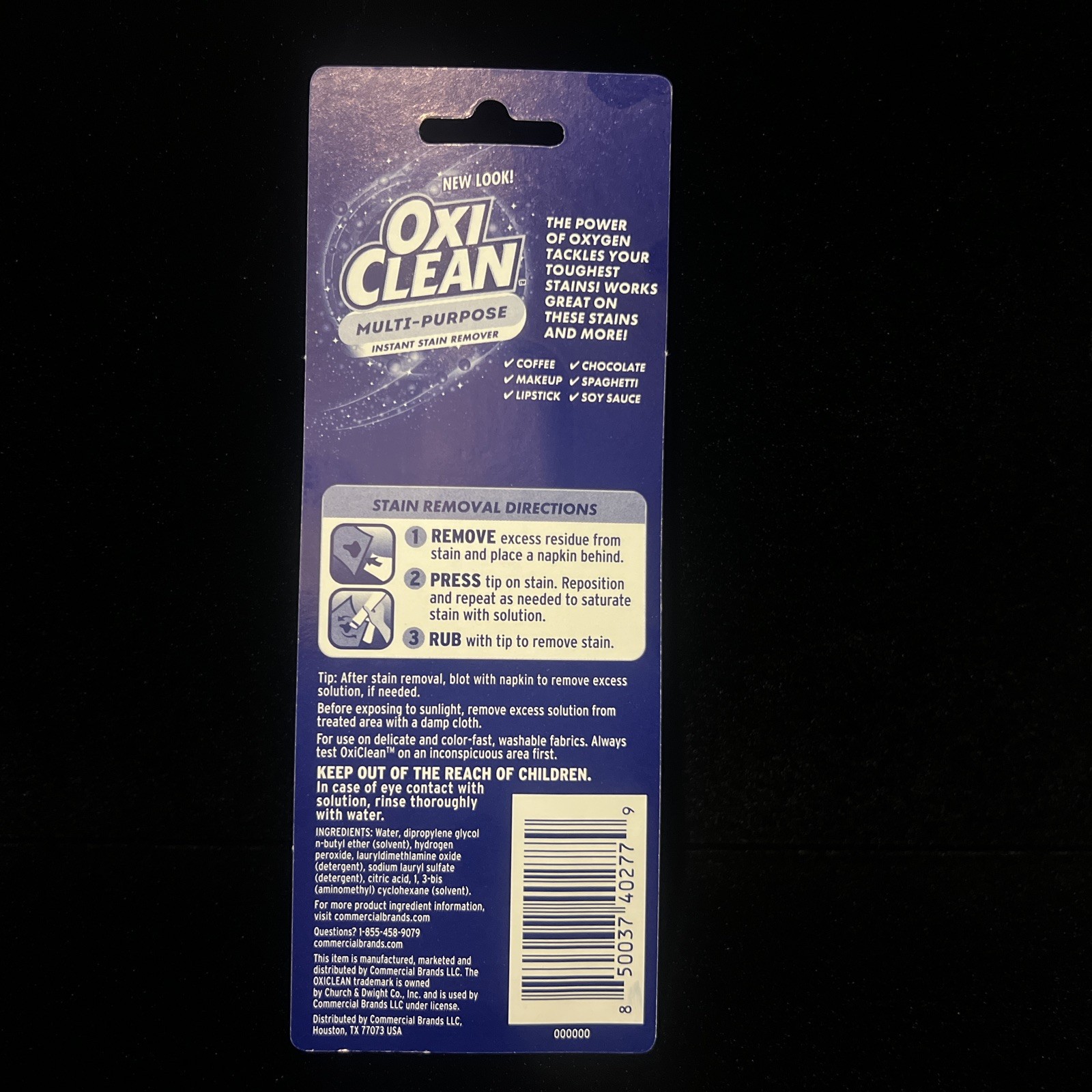 OxiClean On the Go Mini Multi-Purpose Stain Remover Pen 7 mL