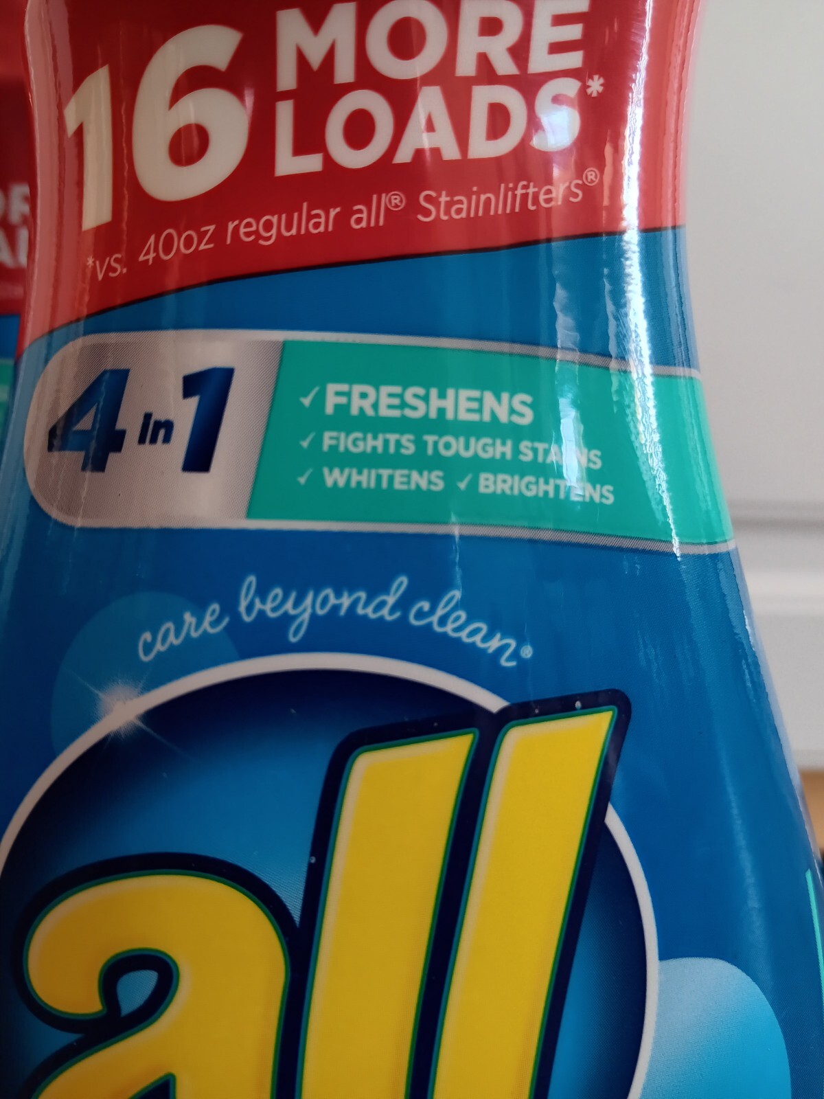 2pk All Small & Mighty Stainlifters Liquid Laundry Detergent Fresh Rain Scent