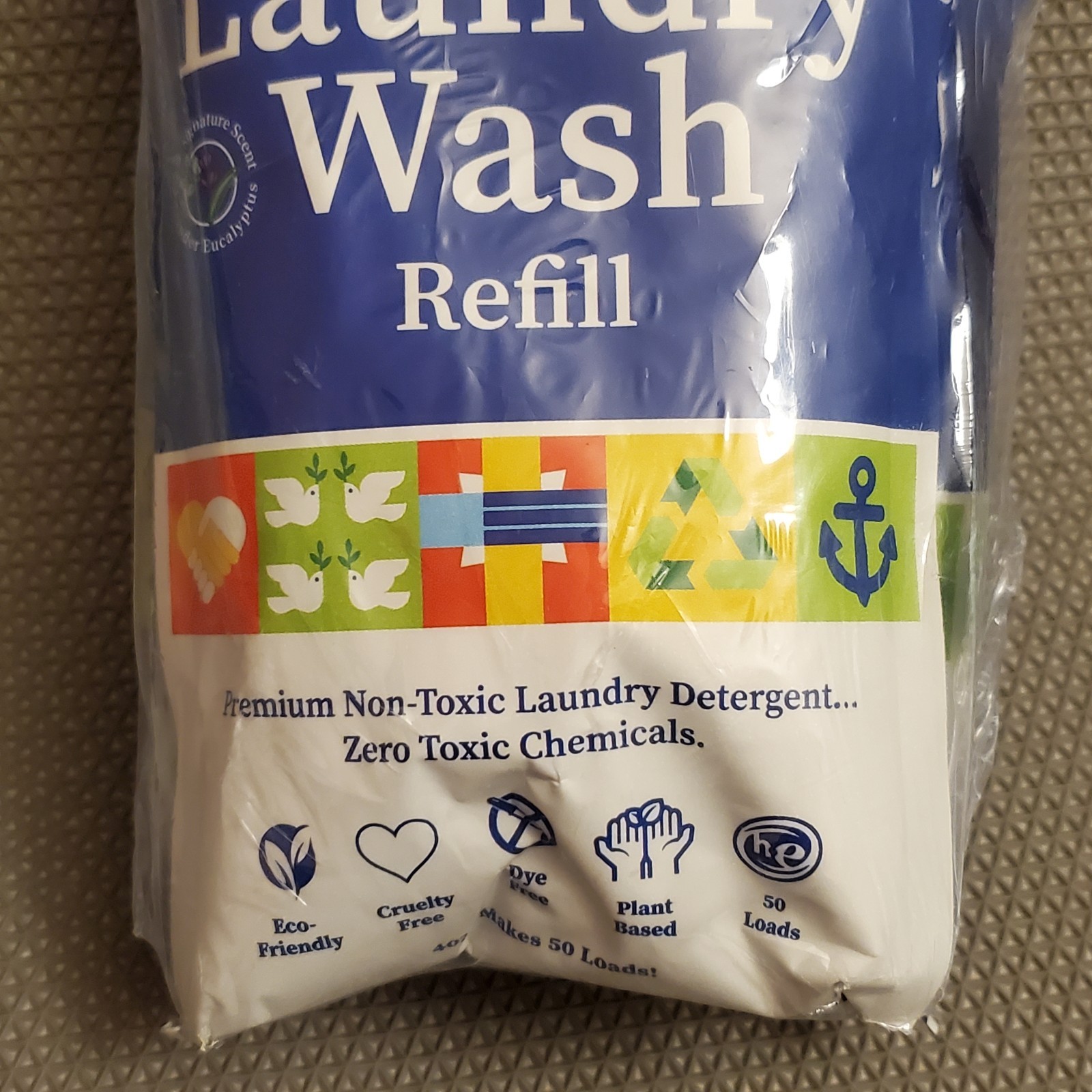 4 x Truly Free Laundry Wash Refill Pack 4 Oz Lot of 4 Signature scent 200 Loads!