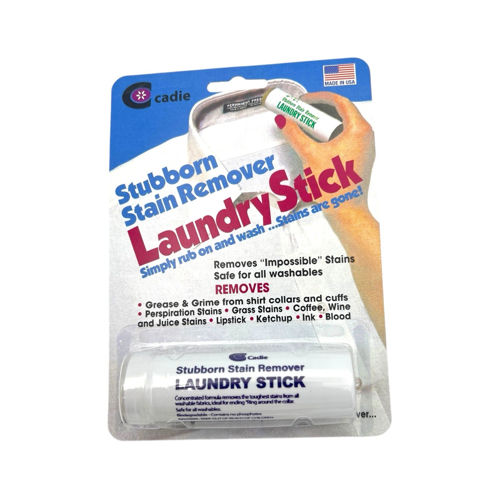 Cadie Stubborn Stain Remover Laundry Stick – 1 Pack!!