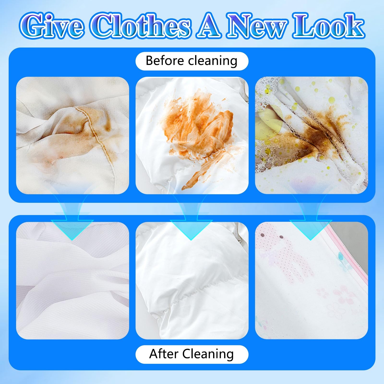 Clothing Emulsifier Stain Remover Laundry Pre Treatment Non Ionic Portable 300ML