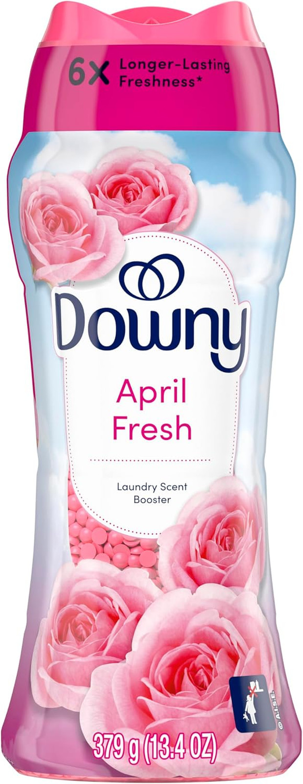 Downy April Fresh In-Wash Laundry Scent Booster Beads, 13.4 Oz, Laundry Scent Be