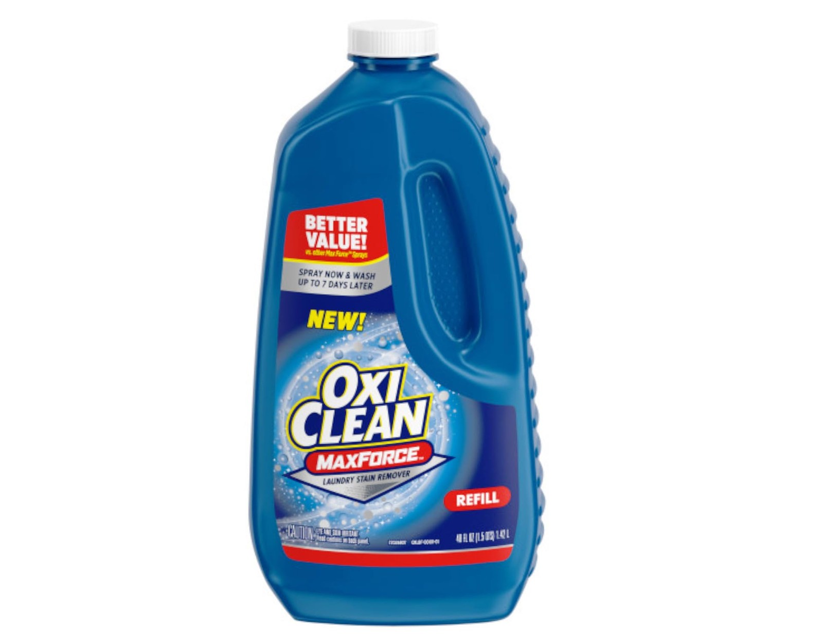 OxiClean Max Force Laundry Stain Remover Spray, 12 fl oz 60 Fl Oz (Pack of 1)