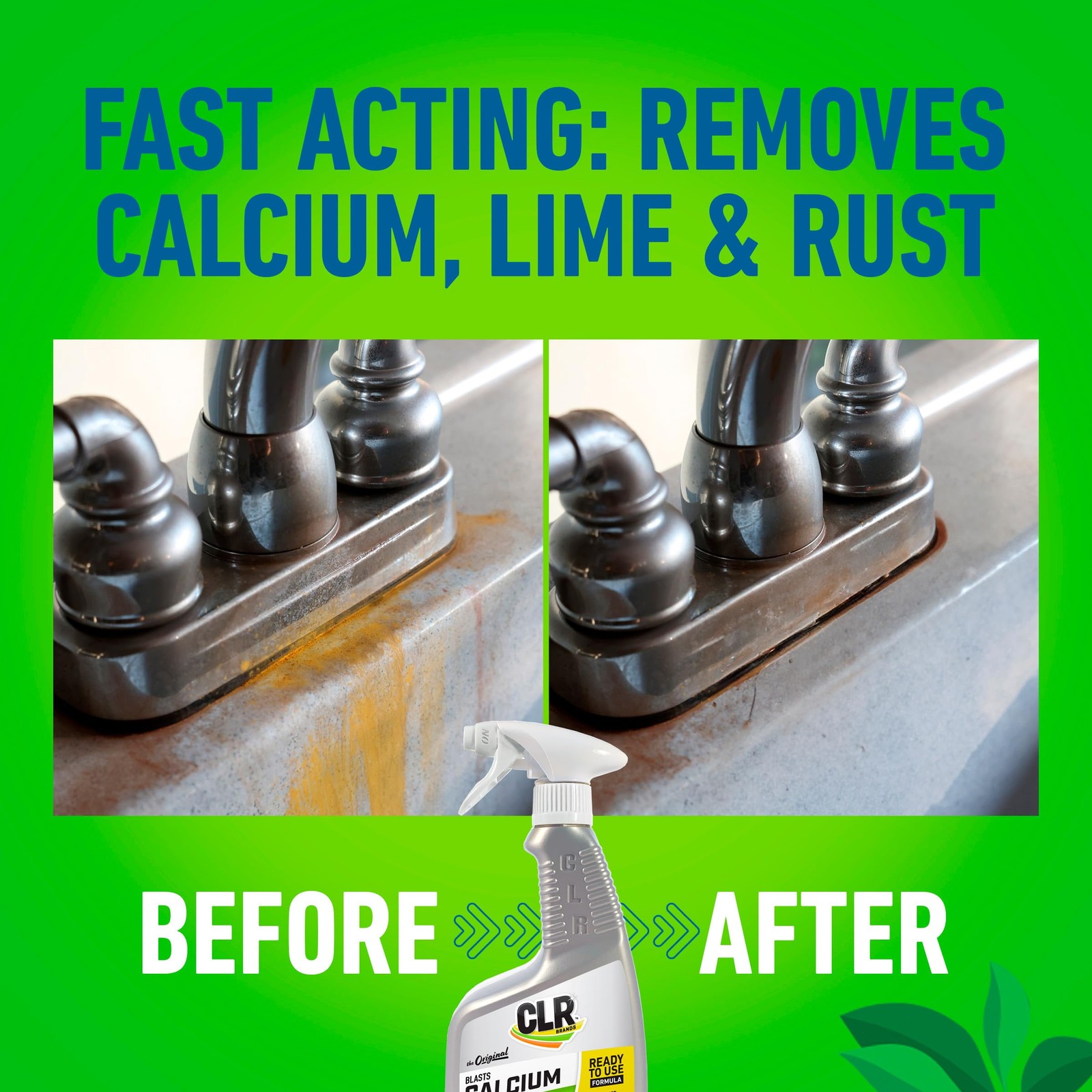 CLR Brands® Lime & Rust Remover, Blasts Calcium, 22 Fl Oz (Pack of 1)