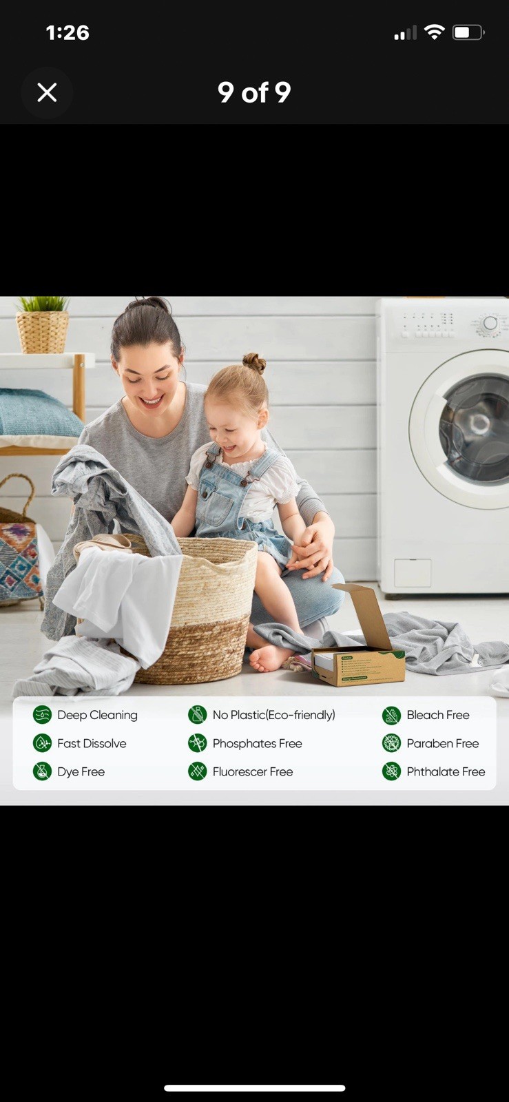 sheets laundry detergent loads travel 300 eco-friendly fisroa fresh Linen scent