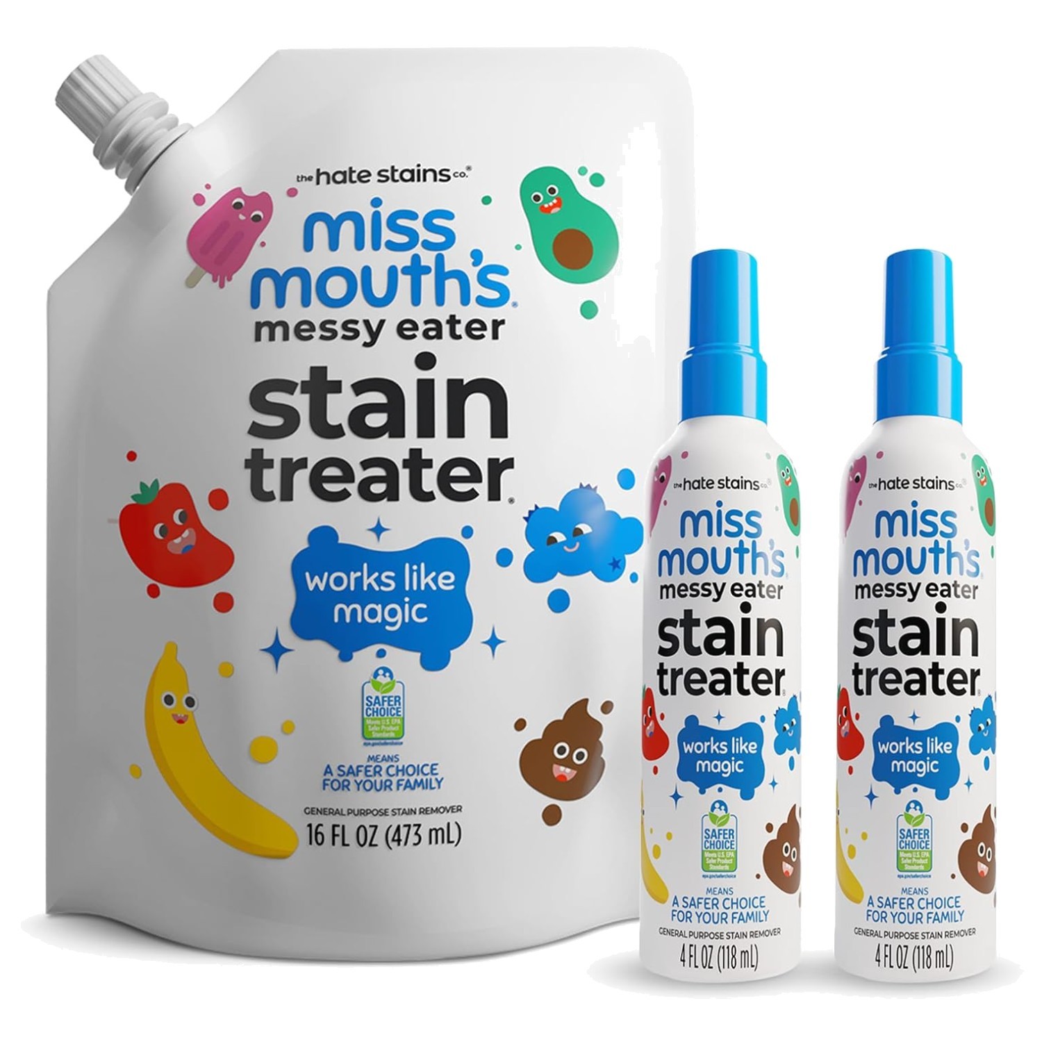 Miss Mouth’s Stain Treater Kit – Baby Stain Remover Spray