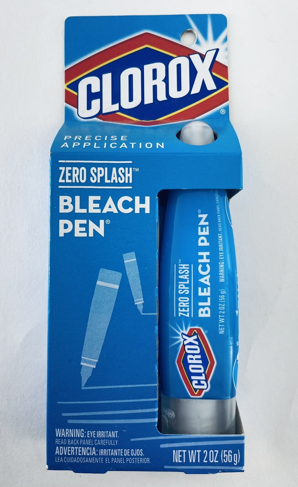 Clorox Bleach Pen Gel For Whites, Dual Tips, New In Package
