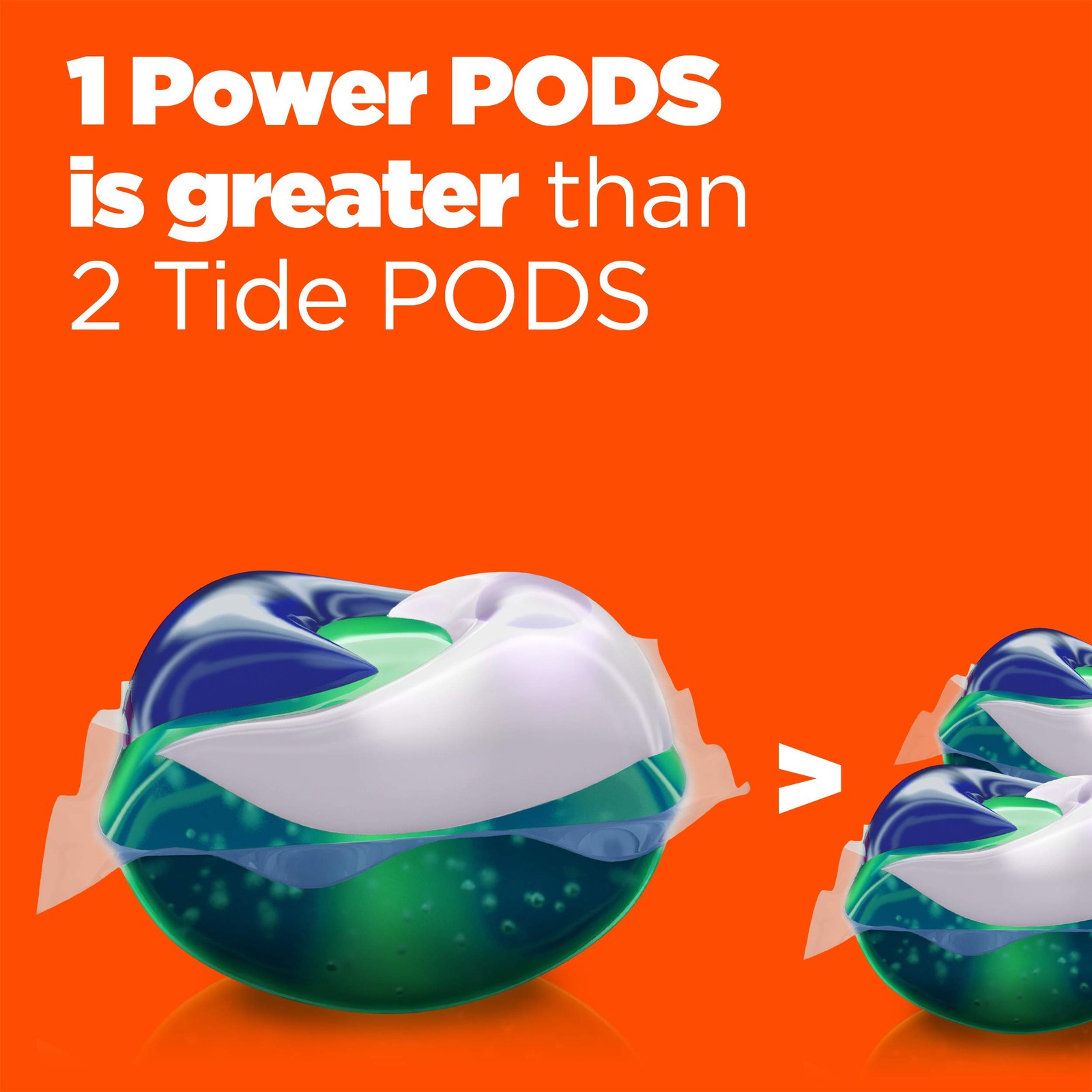 Tide Hygienic Clean Power PODS Laundry Detergent Pacs, 32 Count (Pack of 1)