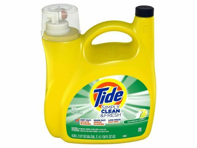 Tide 3700089130 Simply Clean and Fresh Liquid 89 Loads Laundry Detergent