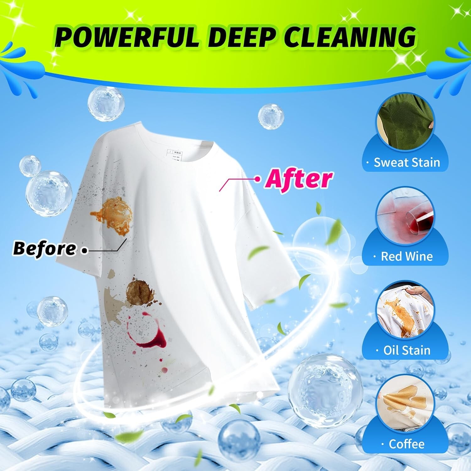 Laundry Detergent Sheets – 200 Loads (100 Sheets) Fragrance Free –