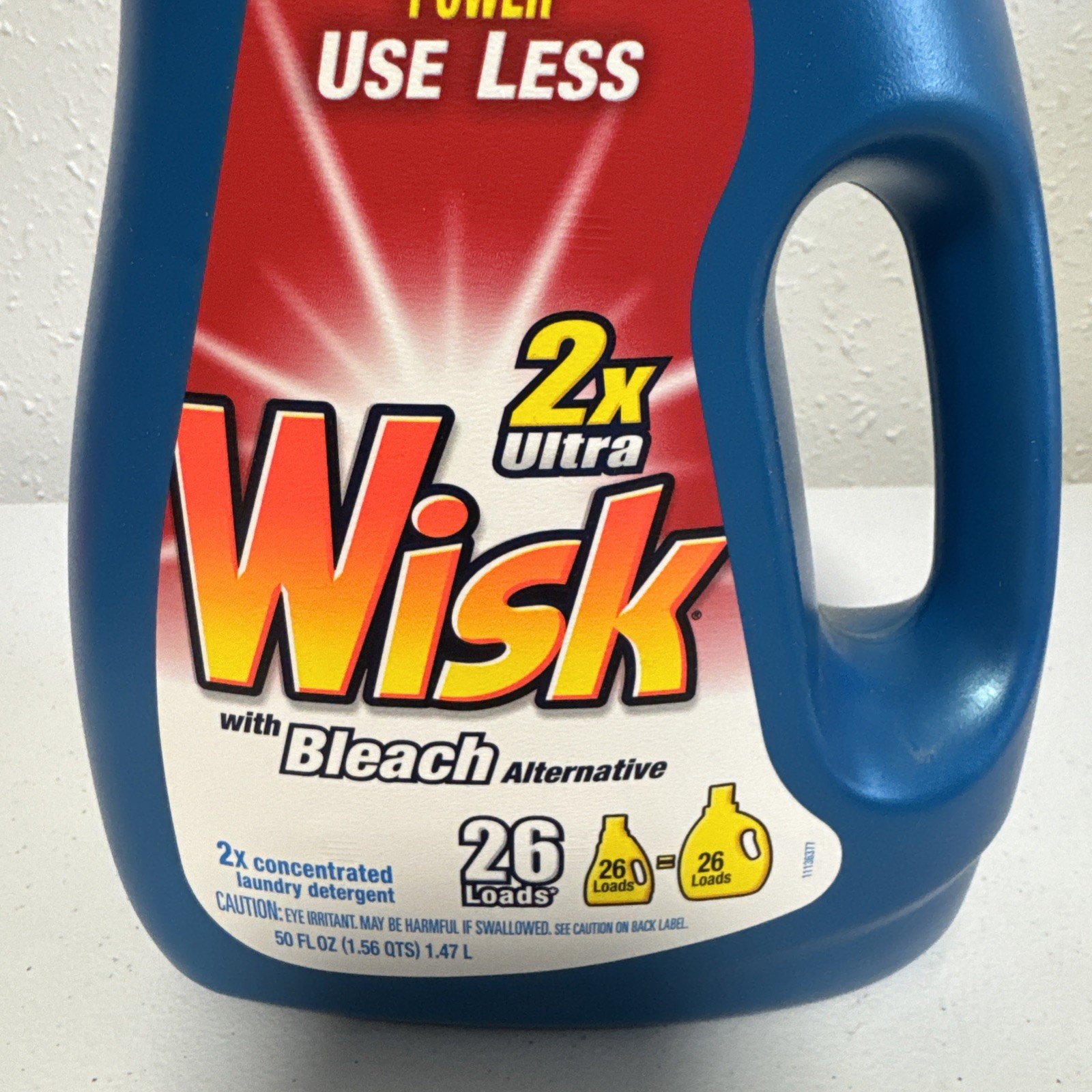 Wisk With Bleach Alternatives Laundry Detergent 26 Loads 50 oz 1.47 L