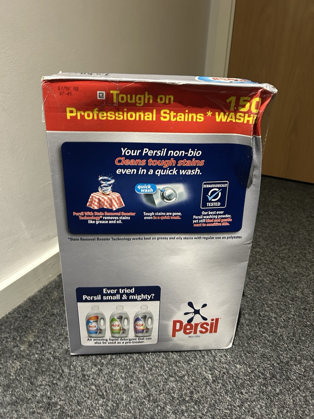 Persil Powdered Laundry Detergent 150 Count 7.5kg Free Shipping
