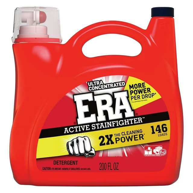 Era Active Stainfighter Liquid Laundry Detergent, 146 loads, 200 fl. oz