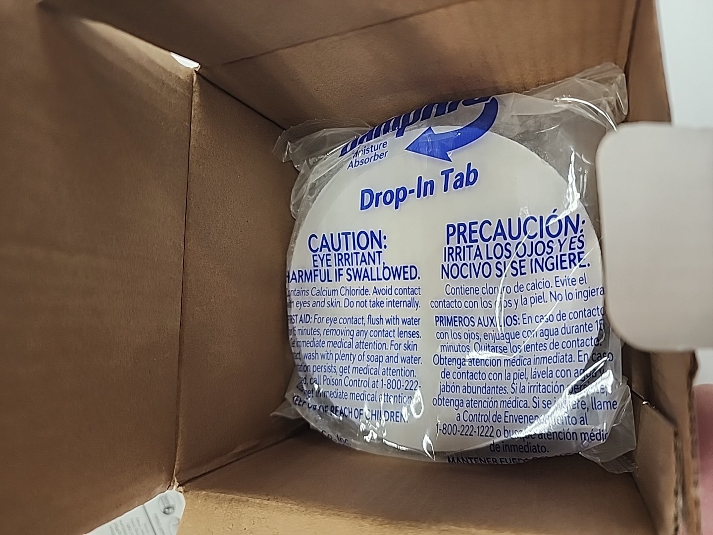 Damprid 15.8 Ounce Odor Free Odor-fighting Moisture Absorber Refills Lot Of 3
