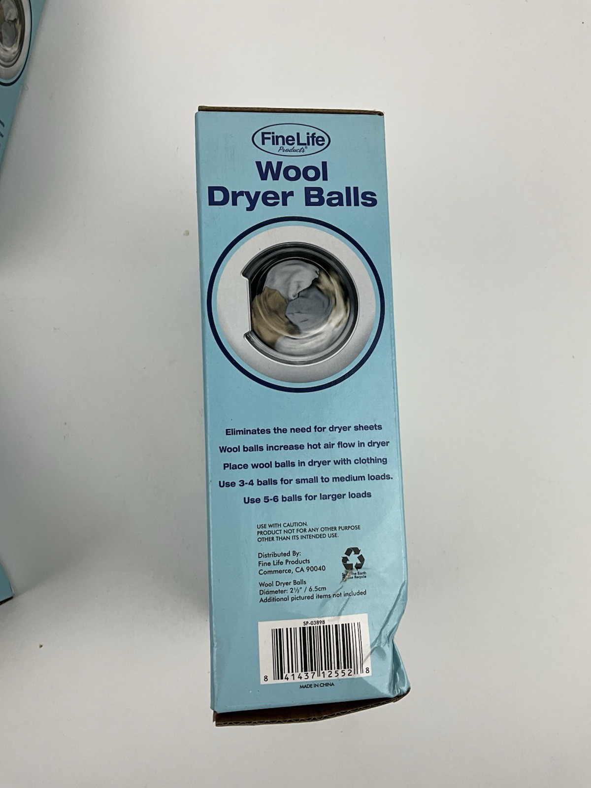 3 Pack Of 6 Natural & Chemical Free Reusable Wool Dryer Balls