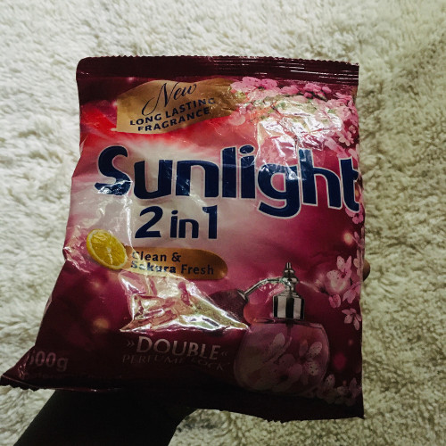 Sunlight Detergent Sakura Lemon Fresh Scented Cloth Laundry Washing Powder NEW
