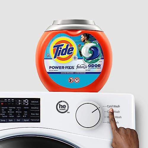 Tide Power Pods Laundry Detergent 63 Count Febreze Odor Eliminators Sport