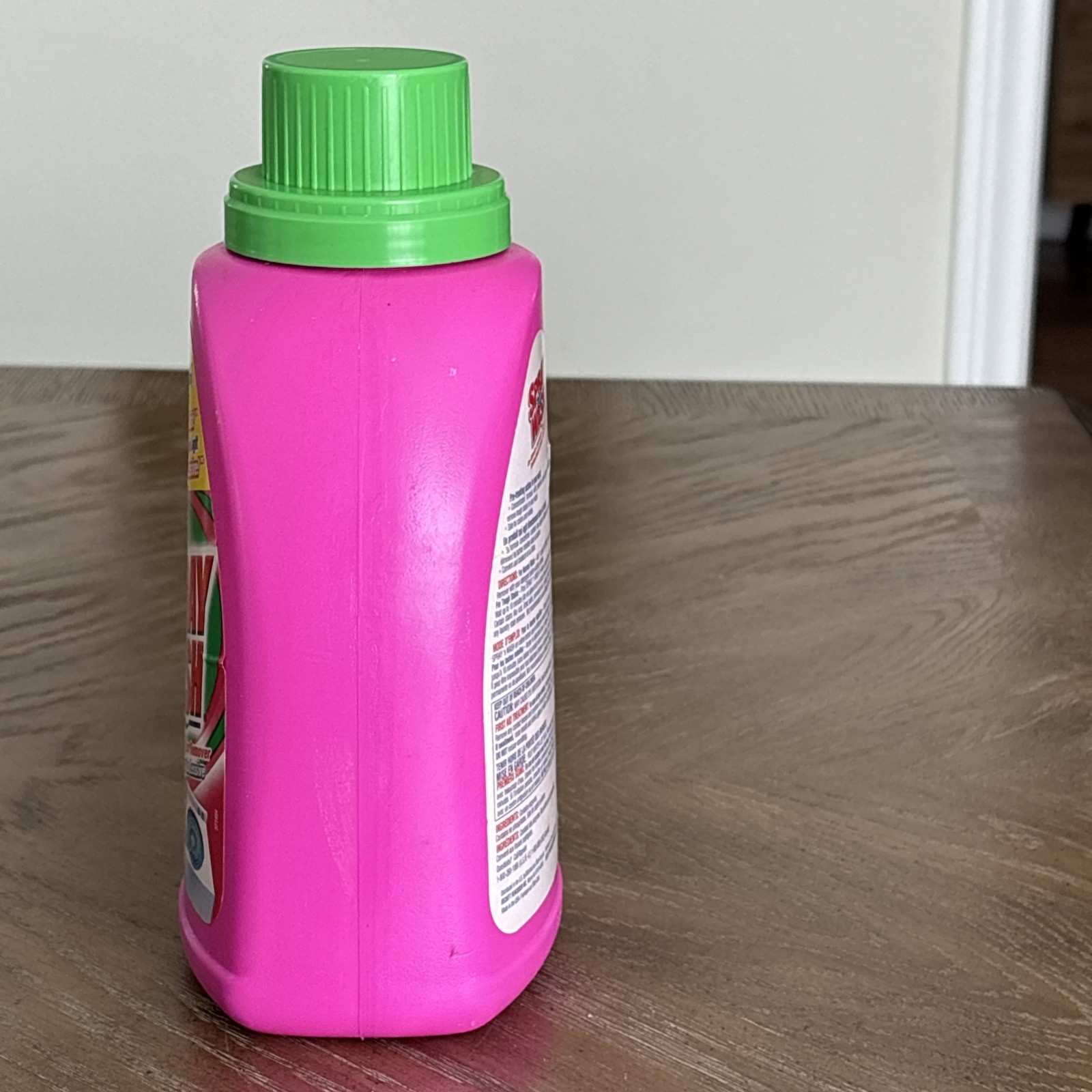 Spray N Wash In Wash Stain Remover PINK BOTTLE 40ozVTG Discontinued 35% Full