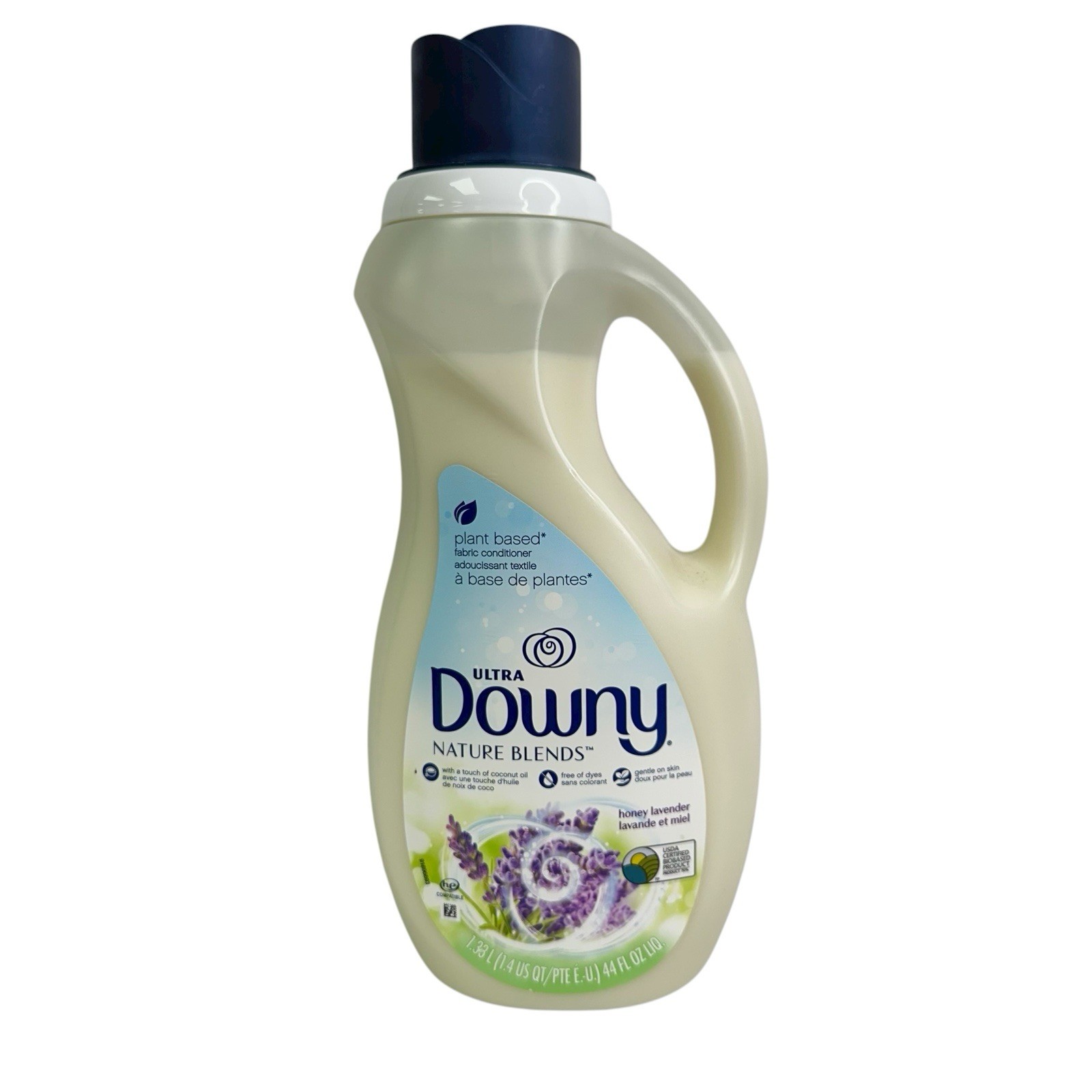 Ultra Downy Honey Lavender Nature Blends Plant Based Fabric Conditioner 44 fl oz