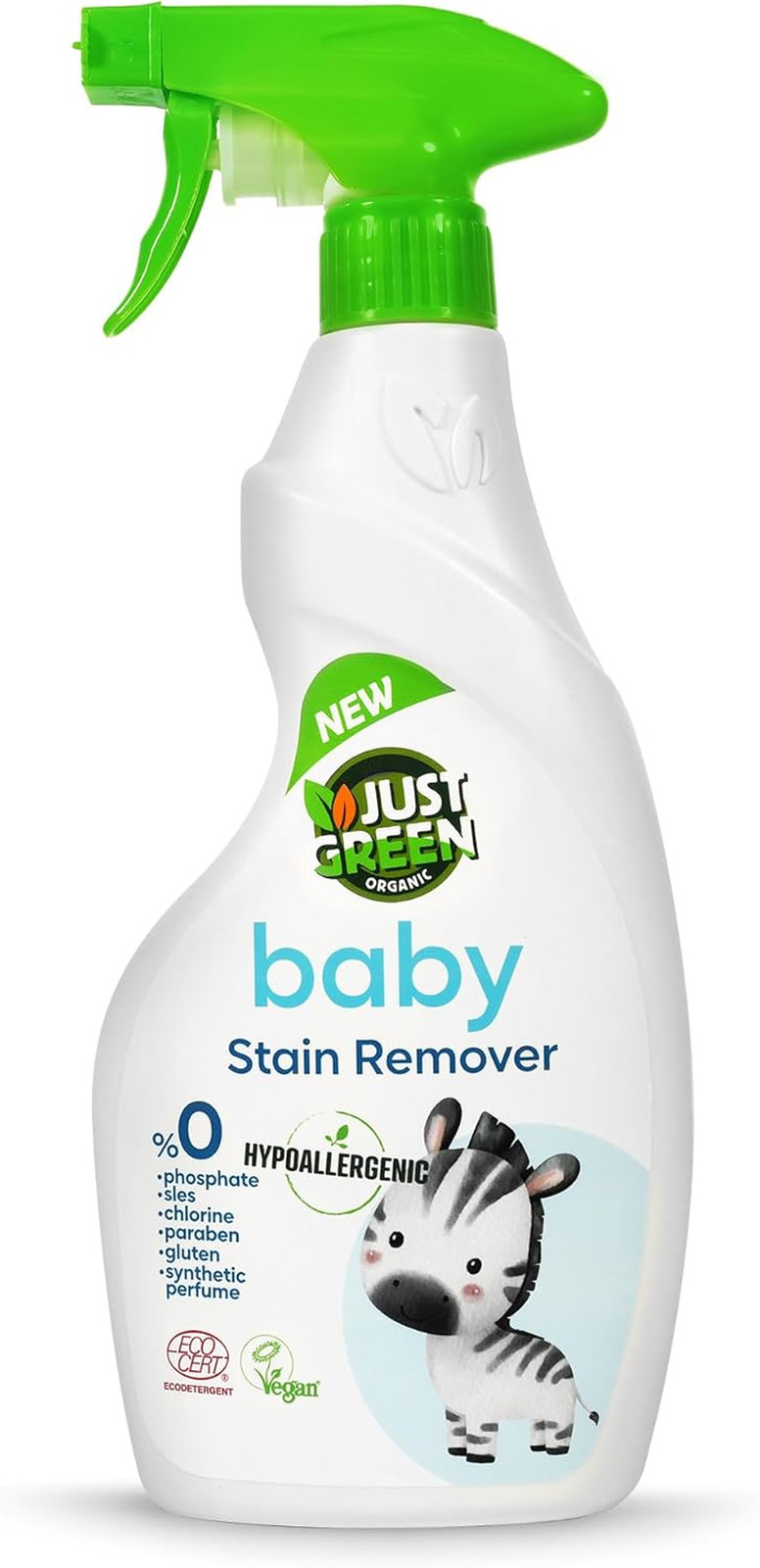 Baby Stain Remover Spray, Plant-Based Baby Laundry Stain Remover, Non-Toxic, Hyp