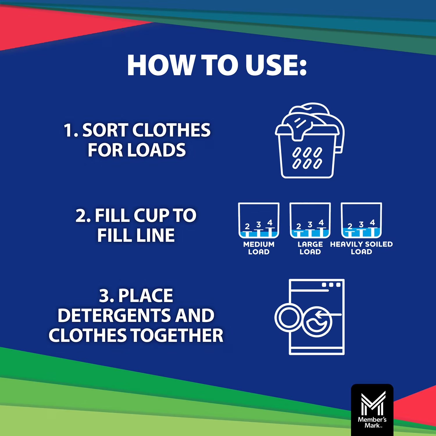 Member’s Mark Liquid Laundry Detergent, Paradise Splash, 127 loads, 196 fl. oz.