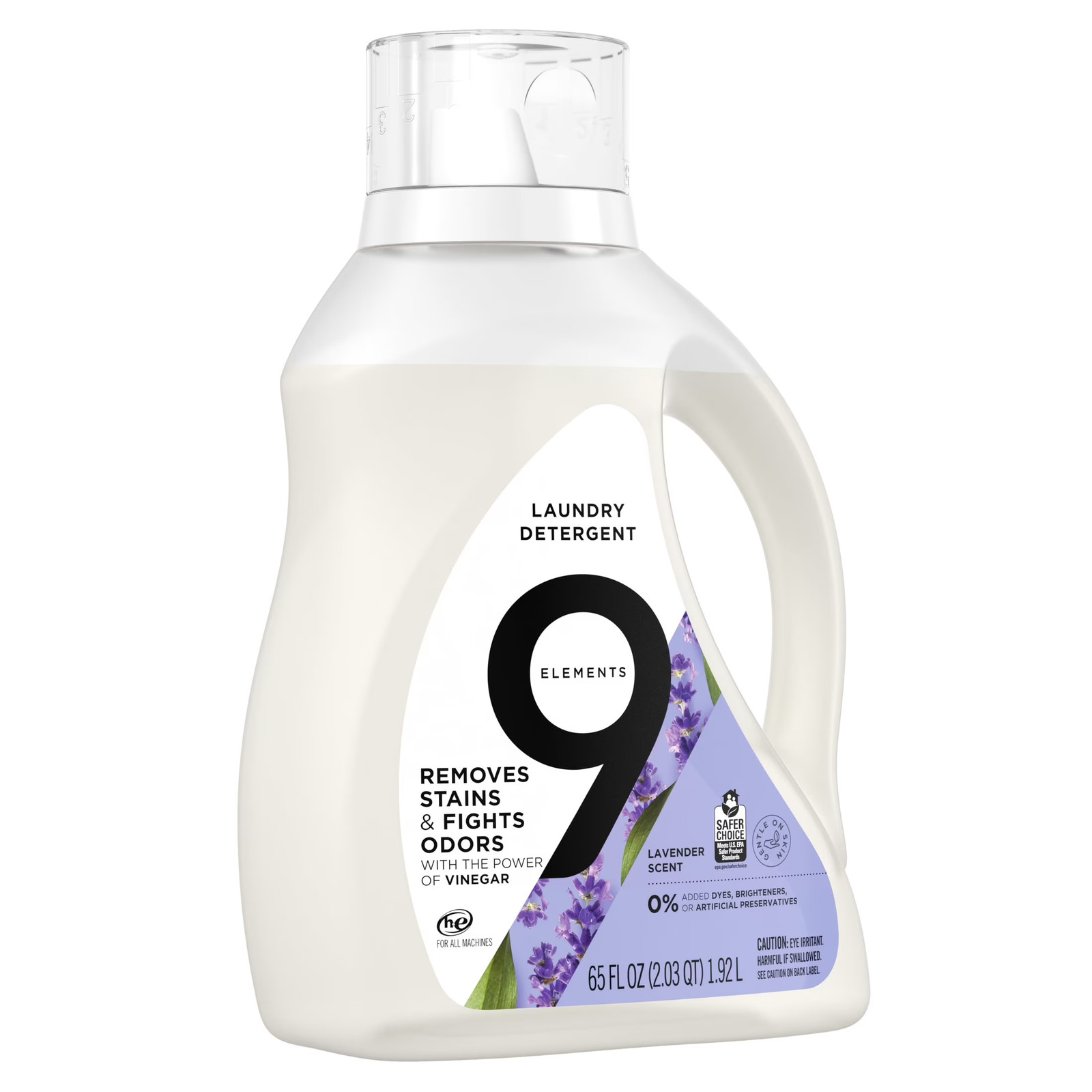 Vinegar Powered, Lavender, Natural Laundry Detergent Liquid