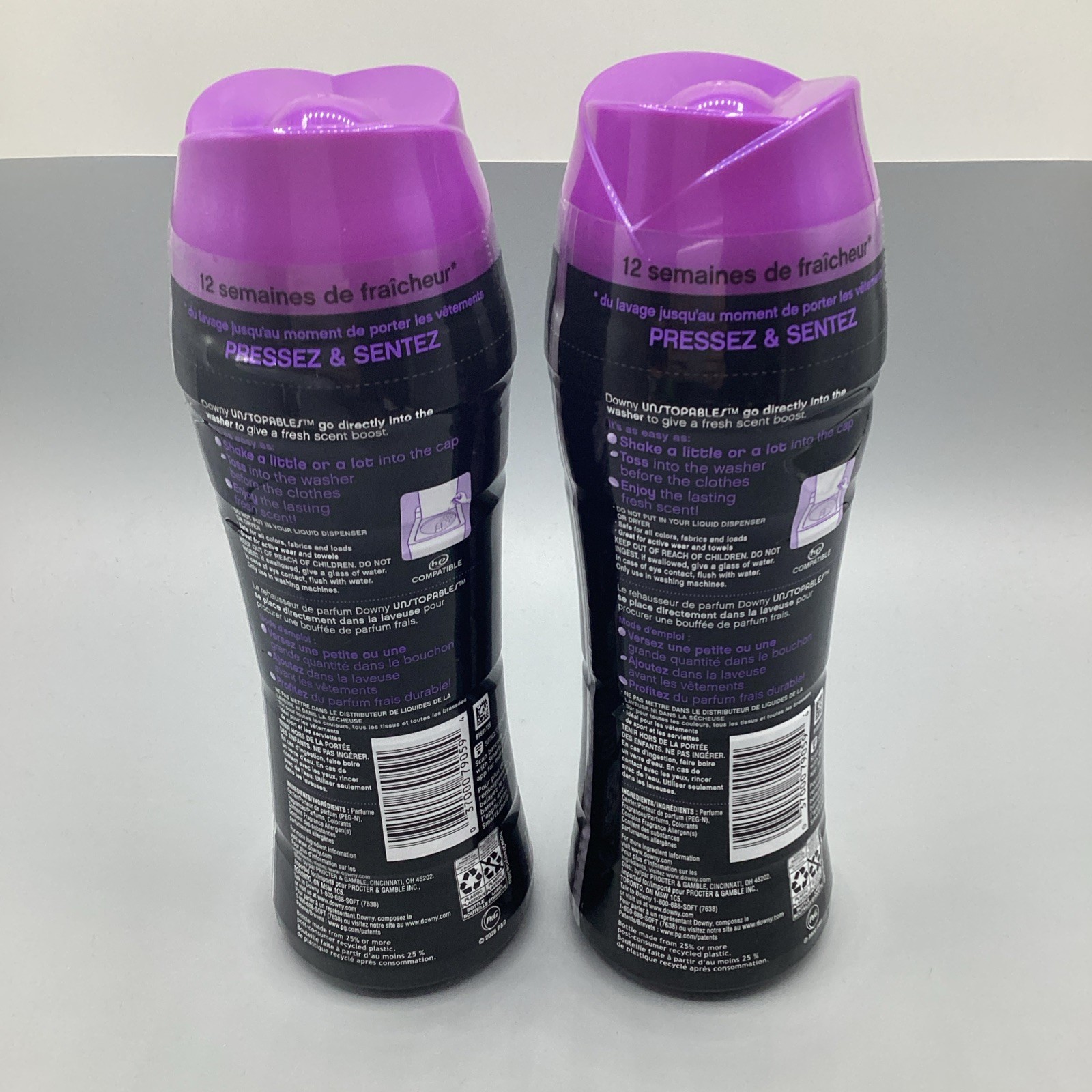 (Lot of 2) Downy UnStopables Lush 8.6Oz. Scent Boosters Scent Freshness-NEW!!!