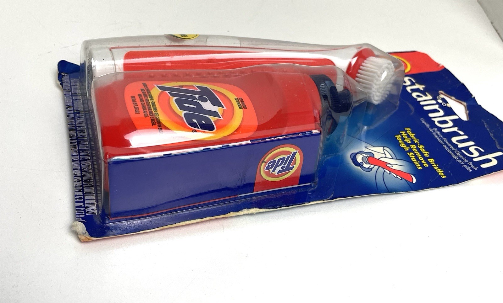 NOS Tide Stainbrush Battery Powered Cleaning Brush w 5oz Detergent AS IS – READ