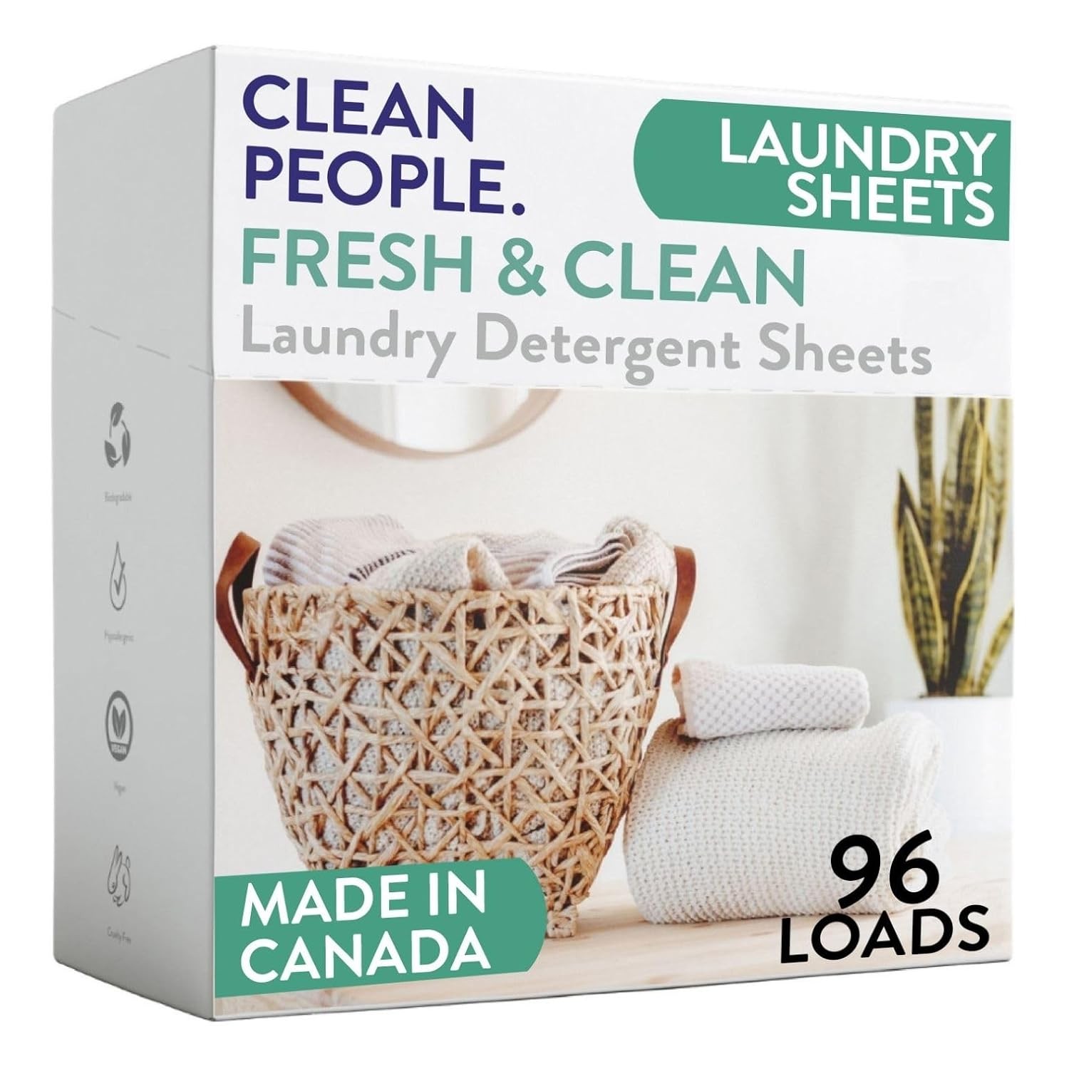 Ultra Concentrated Laundry Detergent Sheets – Eco Friendly Laundry Soap for