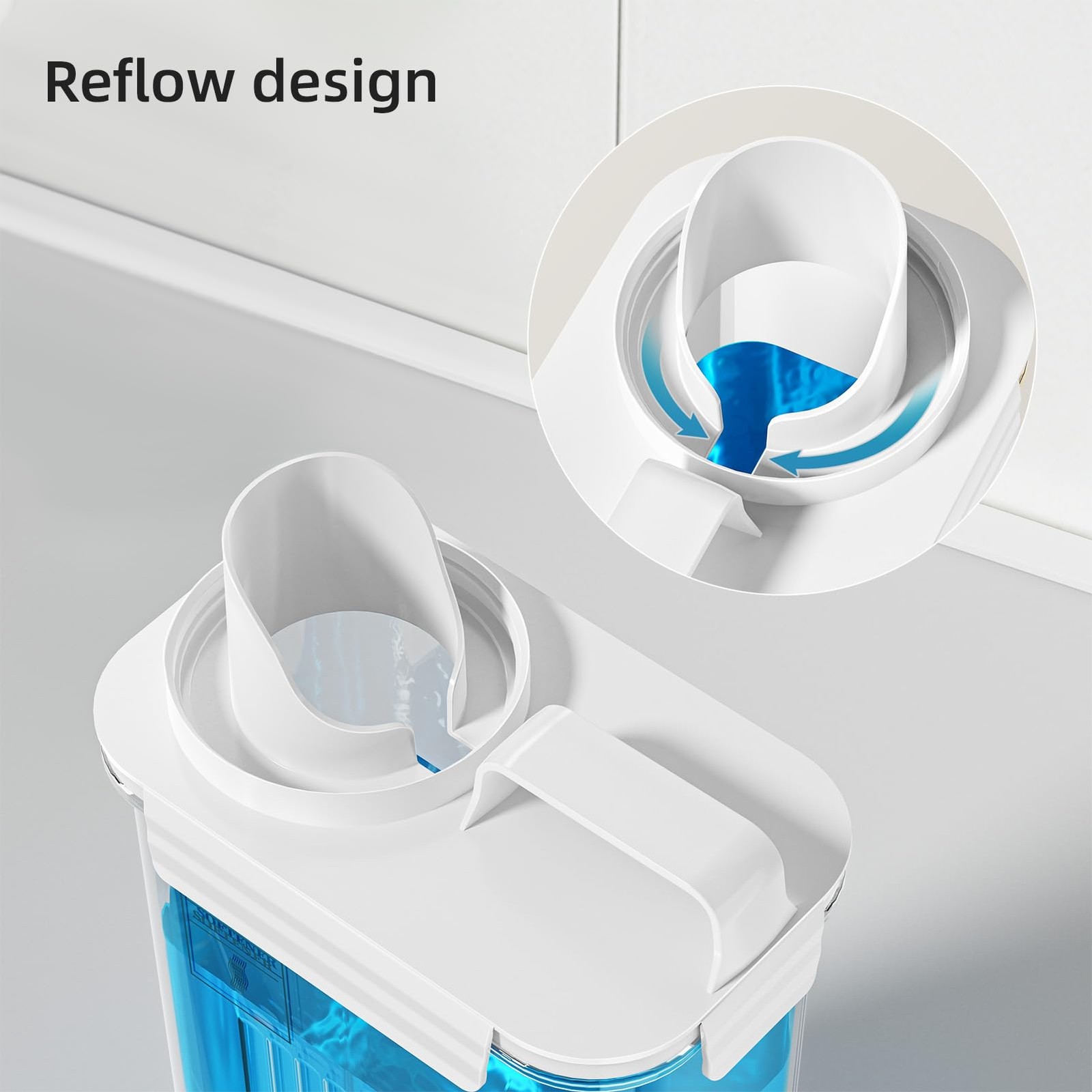 Laundry Detergent Dispenser for Room,94oz Fabric Softener 2p