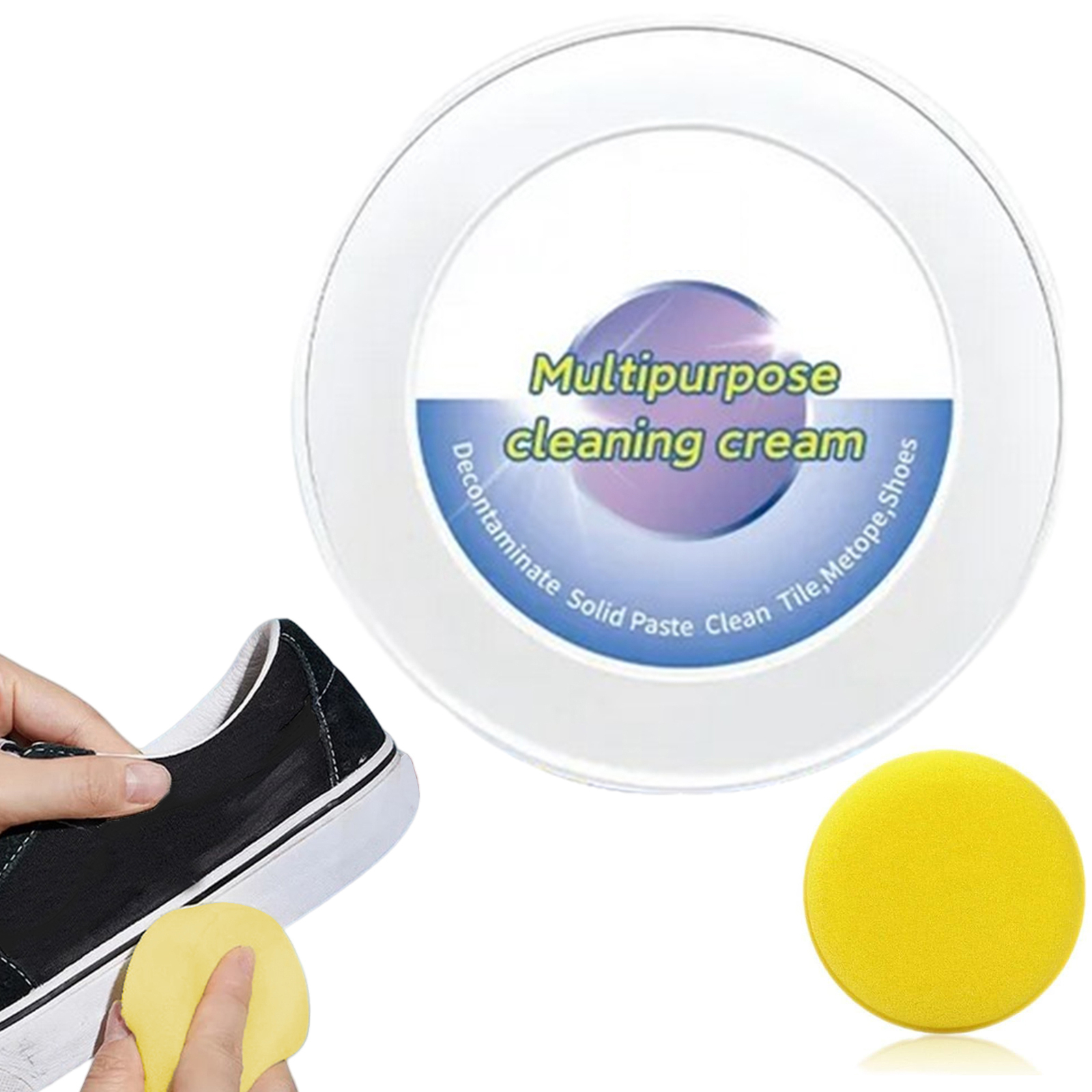 Multi-Purpose Cleaning Cream for Stain Removal and Surface Cleaning