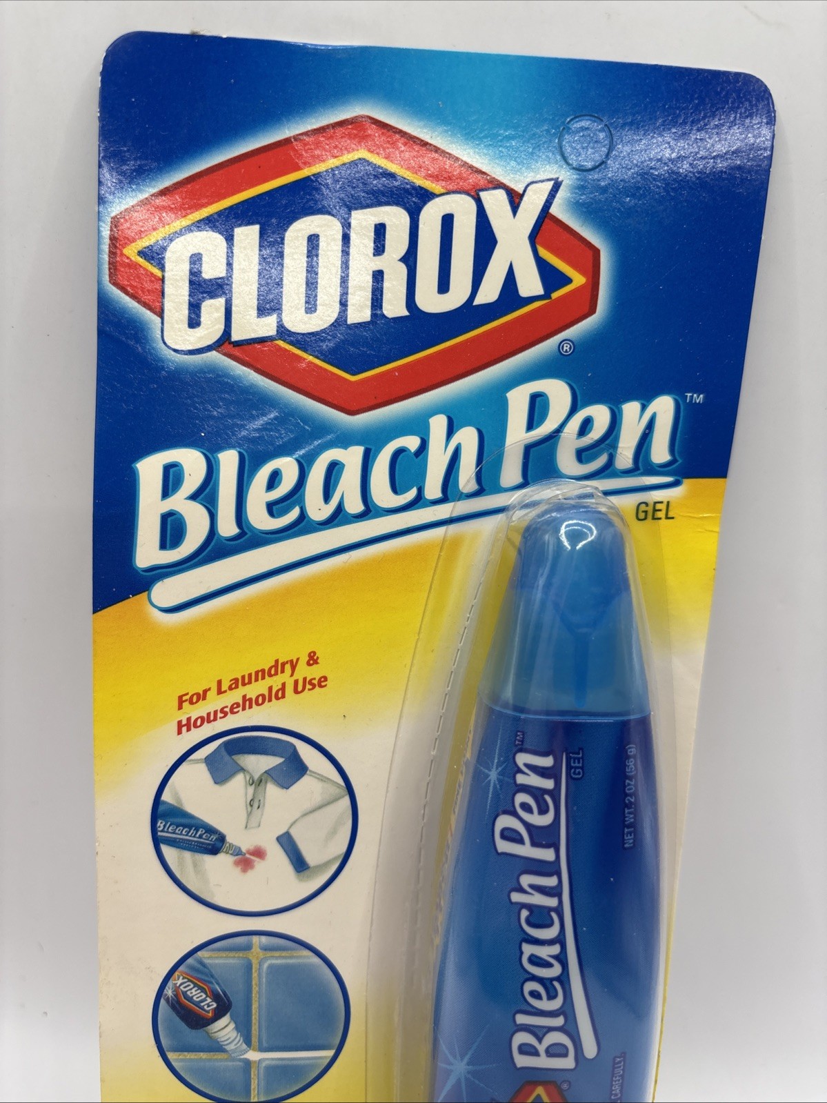 Clorox Bleach Pen Gel Dual Tipped 2 oz Discontinued 2002 NEW SEALED