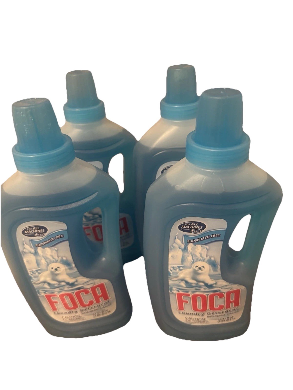 1 FOCA Liquid LAUNDRY DETERGENT Quart = 33.81 oz Bottle MEXICO 42663